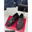 Valentino Rockstud calfskin loafers Burgundy 2024