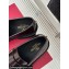Valentino Rockstud calfskin loafers Burgundy 2024