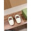 Gucci Horsebit with Web Wooly fabric lining slipper White 2024