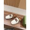 Gucci Horsebit with Web Wooly fabric lining slipper White 2024