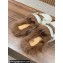 Gucci Horsebit with Web Wooly fabric lining slipper White 2024