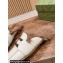 Gucci Horsebit with Web Wooly fabric lining slipper White 2024