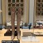 Balenciaga Heel 9cm Over the Knee Boots in Satin Apricot with Fishnet