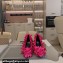 Balenciaga Marie-Antoinette 110mm Pump in Fuchsia satin bows allover 2024