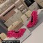 Balenciaga Marie-Antoinette 110mm Pump in Fuchsia satin bows allover 2024