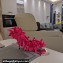 Balenciaga Marie-Antoinette 110mm Pump in Fuchsia satin bows allover 2024