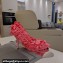 Balenciaga Marie-Antoinette 110mm Pump in Pink satin bows allover 2024