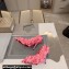 Balenciaga Marie-Antoinette 110mm Pump in Pink satin bows allover 2024