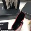 Saint Laurent auteuil booties in glazed leather 755201 Red 2024