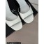 Chanel Heel 6cm Patent Calfskin Sandals White 2024
