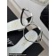 Chanel Heel 6cm Patent Calfskin Sandals White 2024