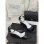 Chanel Heel 6cm Patent Calfskin Sandals Black 2024