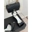 Chanel Heel 6cm Patent Calfskin Sandals Black 2024