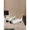 Chanel Heel 5cm CC Logo White and Black Patent Leather Pumps 2024