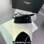 Balmain Heel 10cm White/Patent Black Leather Pumps Spring-Summer 2024 Fashion show
