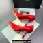 Balmain Heel 10cm Red/Patent Leather Pumps Spring-Summer 2024 Fashion show