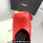Balmain Heel 10cm Red Leather Pumps Spring-Summer 2024 Fashion show