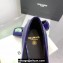 Balmain Heel 10cm Patent Purple Leather Pumps Spring-Summer 2024 Fashion show