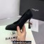 Balmain Heel 10cm Suede Black Leather Pumps Spring-Summer 2024 Fashion show