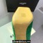 Balmain Heel 10cm Suede Green Leather Pumps Spring-Summer 2024 Fashion show