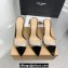 Gianvito Rossi Heel 6.5cm/8.5cm/10.5cm Elle Zebra Leather and PVC Mules Black 2024