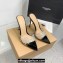 Gianvito Rossi Heel 6.5cm/8.5cm/10.5cm Elle Zebra Leather and PVC Mules Black 2024