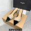Gianvito Rossi Heel 6.5cm/8.5cm/10.5cm Elle Zebra Leather and PVC Mules Black 2024