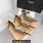 Gianvito Rossi Heel 6.5cm/8.5cm/10.5cm Elle Zebra Leather and PVC Mules Black 2024