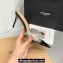Gianvito Rossi Heel 6.5cm/8.5cm/10.5cm Elle Zebra Leather and PVC Mules Black 2024