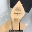 Gianvito Rossi Heel 6.5cm/8.5cm/10.5cm Elle Zebra Leather and PVC Mules Black 2024