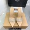 Gianvito Rossi Heel 6.5cm/8.5cm/10.5cm Elle Zebra Leather and PVC Mules Beige 2024