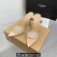 Gianvito Rossi Heel 6.5cm/8.5cm/10.5cm Elle Zebra Leather and PVC Mules Beige 2024