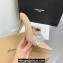 Gianvito Rossi Heel 6.5cm/8.5cm/10.5cm Elle Zebra Leather and PVC Mules Beige 2024