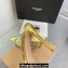Gianvito Rossi Heel 6.5cm/8.5cm/10.5cm Elle Zebra Leather and PVC Mules Gold 2024