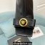 Versace Heel 10.5cm Gianni Ribbon Knee-High Boots Leather Black 2024