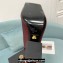 Versace Heel 10.5cm Gianni Ribbon Knee-High Boots Leather Burgundy 2024