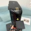 Versace Heel 10.5cm Gianni Ribbon Knee-High Boots Leather Patent Black 2024