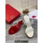 Christian Louboutin Heel 10cm Spikes White Leather and PVC Two-Band Mules