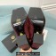 Versace Heel 10.5cm Gianni Ribbon Ankle Boots Leather Burgundy 2024