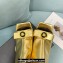 Versace Heel 10.5cm Gianni Ribbon Ankle Boots Leather Gold 2024