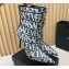 Versace Heel 11cm Allover Ankle Boots Black 2024