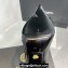 Versace Heel 11cm Gianni Ribbon Pumps Leather Patent Black 2024