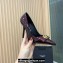 Versace Heel 11cm Gianni Ribbon Pumps Leather Patent Burgundy 2024