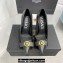 Versace Heel 11cm Gianni Ribbon Pumps Leather Black 2024