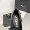 Versace Heel 11cm Gianni Ribbon Pumps Leather Black 2024