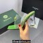 Versace Clear Heel 10cm Medusa hardware Alia Mules PVC Green 2024