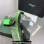 Versace Clear Heel 10cm Medusa hardware Alia Mules PVC Green 2024