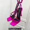 Versace Heel 10.5cm Crystal Medusa '95 Sandals Satin Fuchsia 2024