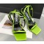 Versace Heel 10.5cm Crystal Medusa '95 Sandals Satin Grass Green 2024