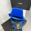Versace Heel 10.5cm Crystal Medusa '95 Sandals Satin Blue 2024